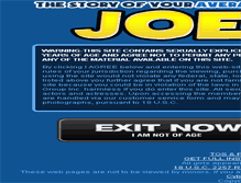 Tablet Screenshot of joespov.com